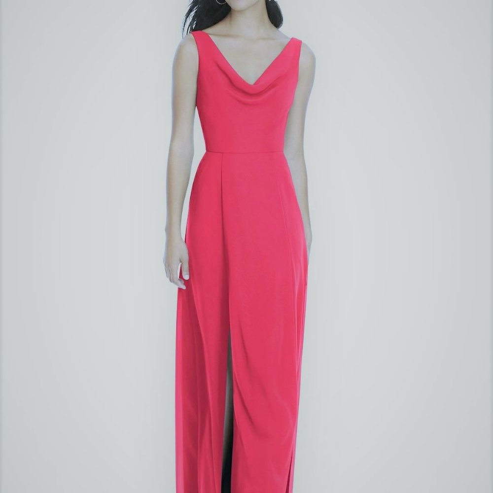Dessy 8180.... Formal / Special Occasion Dress...Azalea Pink..Size 4..NWT